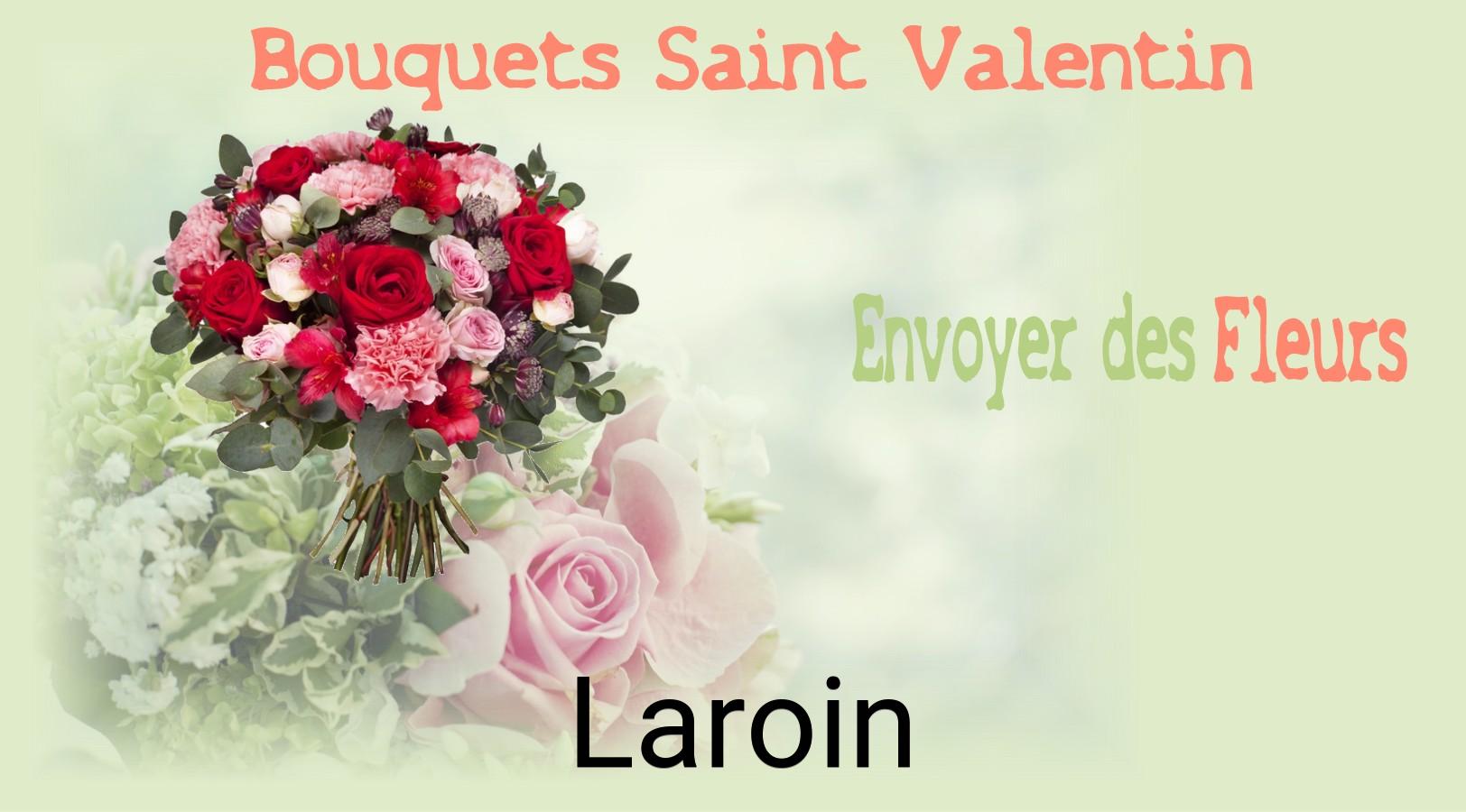 Roses de Saint-Valentin livrées à Laroin